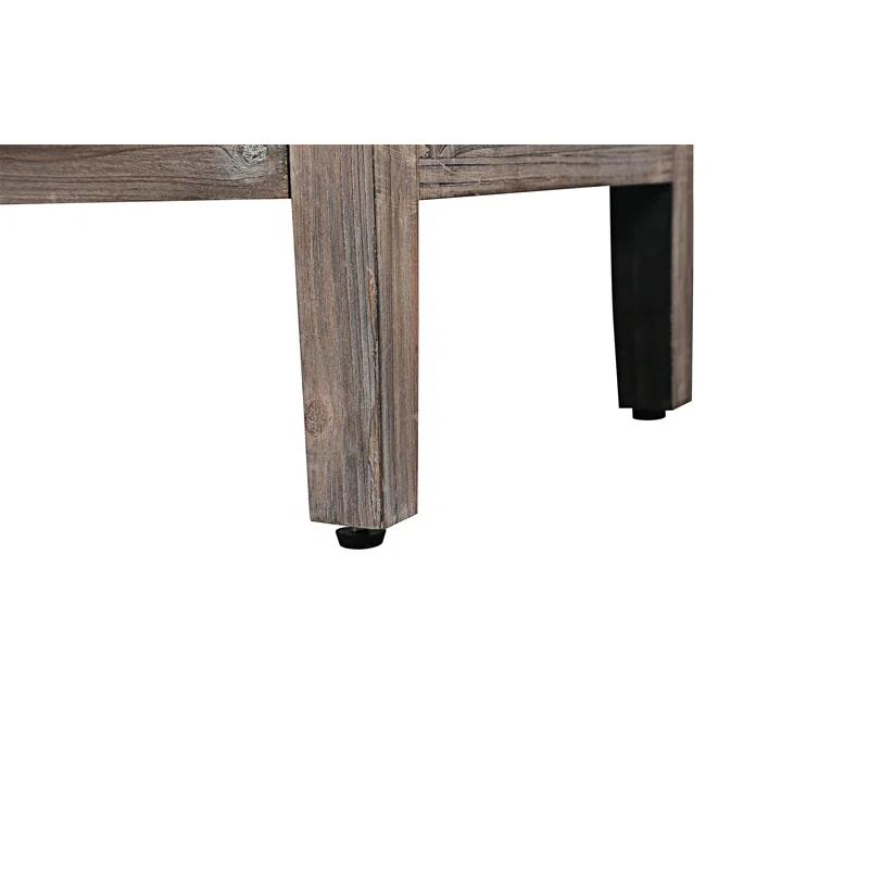 Bungalow Rose Antique Four Door Cabinet For Living Room