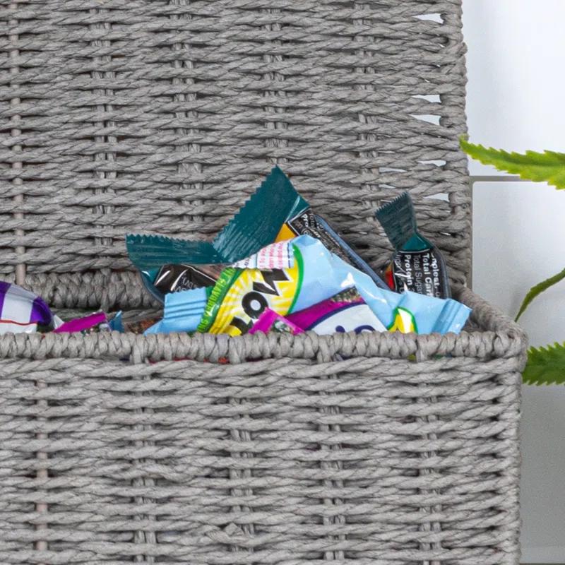 Household Essentials Paper Rope Wicker Box & Reviews | Wayfair