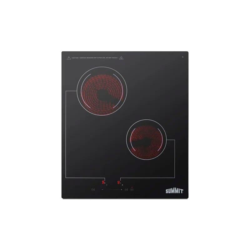 Summit Appliance Black Electric Cooktop