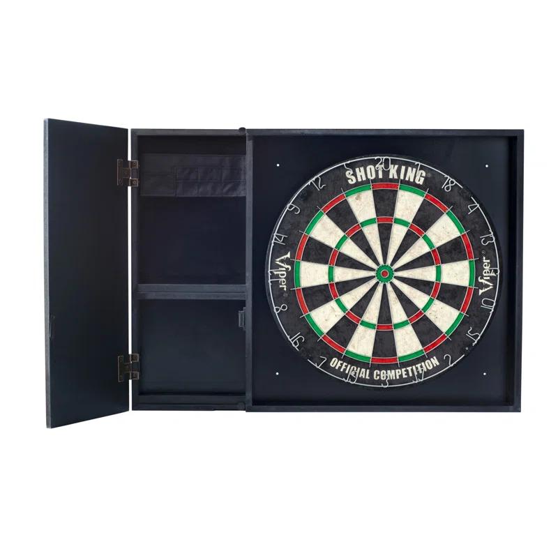 Viper Viper Steadfast Bristle Dartboard and Backboard Set with Darts