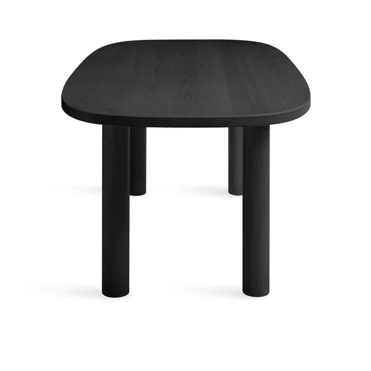 Good Times Oval Solid Wood Top Dining Table