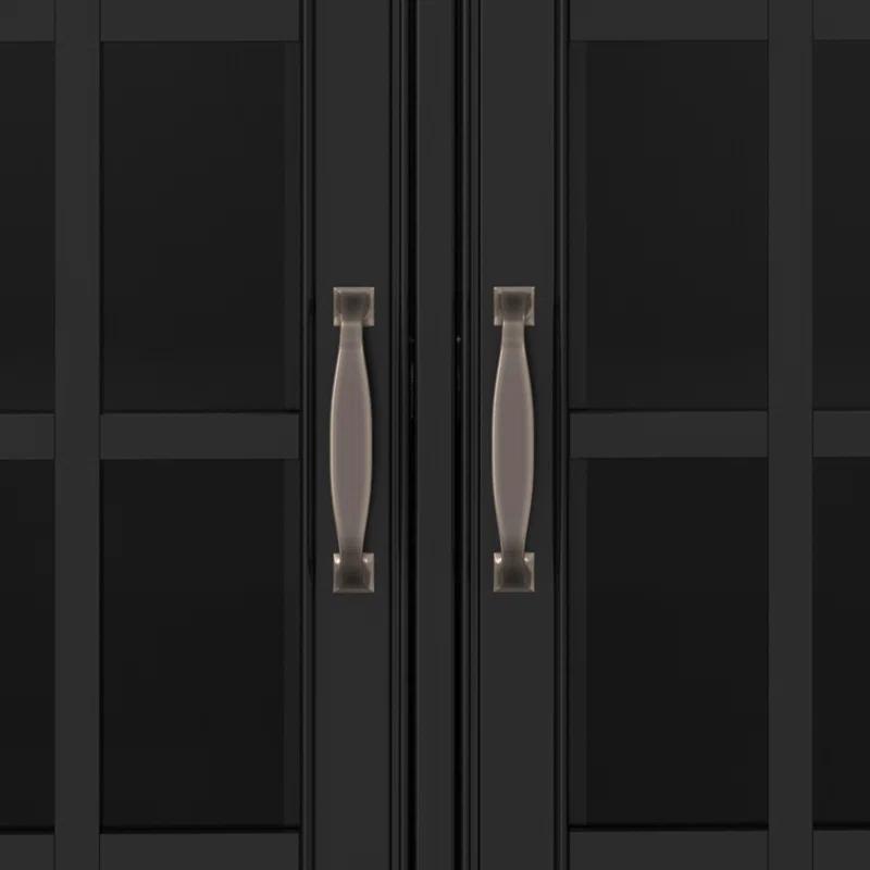 Simpli Home Connaught Wide Storage Cabinet Buffet