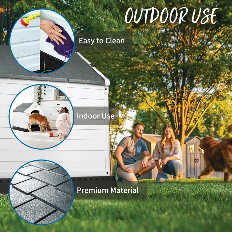 Tucker Murphy Pet™ Aunyae Plastic Portable Dog House