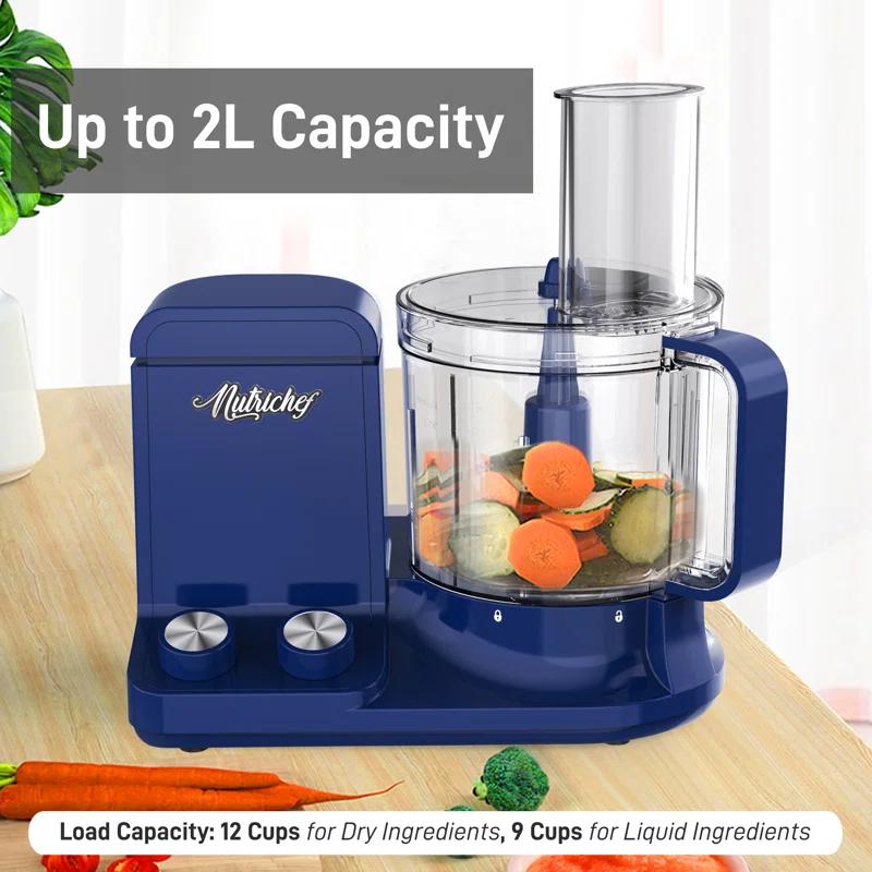 NutriChef NutriChef 12-Cup Multifunction Food Processor