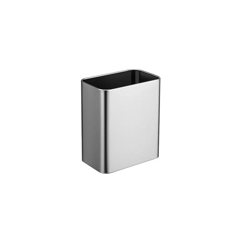 Stainless Steel Open-Top Trash Can - 2.1 Gallons