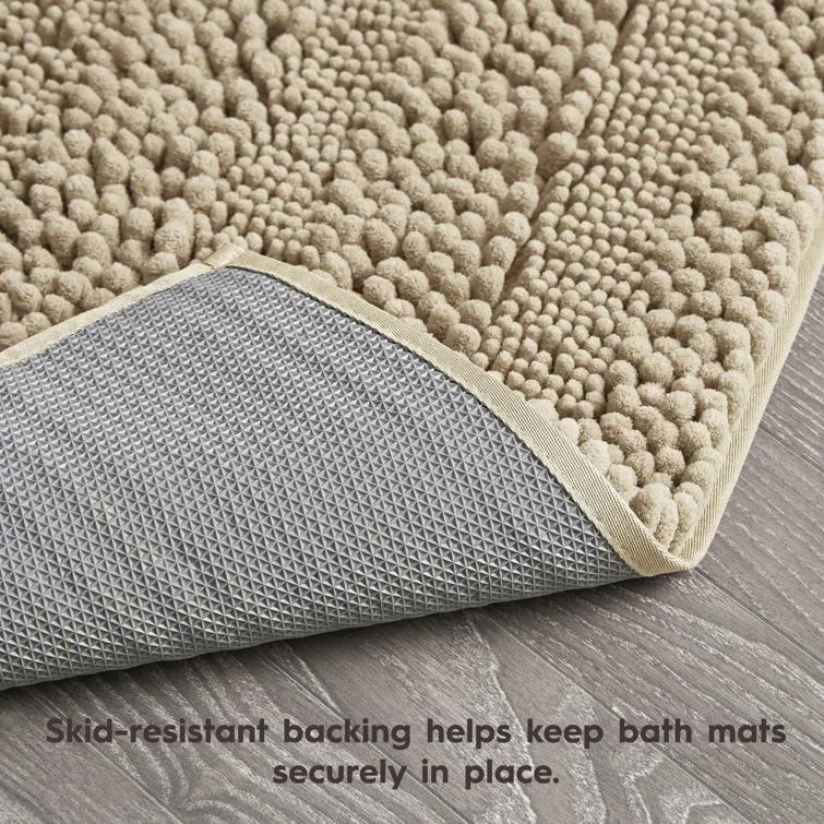 Laura Ashley Laura Ashley Astor Chenille Non-Slip Bath Mat