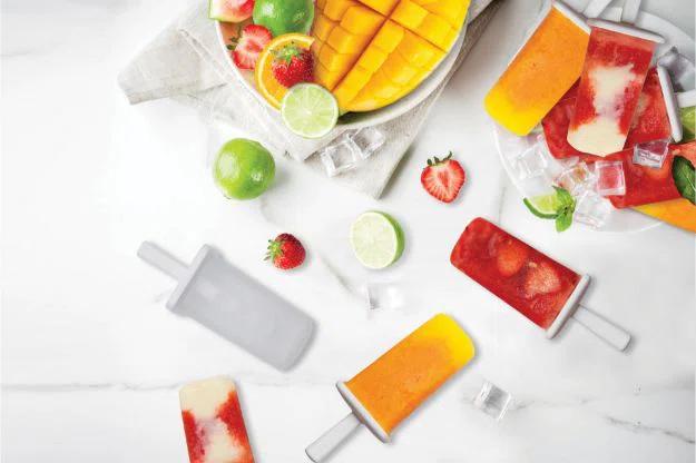 Tovolo Tovolo Modern Pop Molds with Tray (Set of 6) (Set of 6)