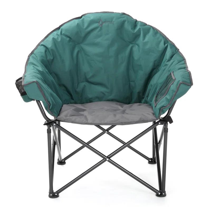 ARROWHEAD Outdoor Folding Camping Chair with Cushions