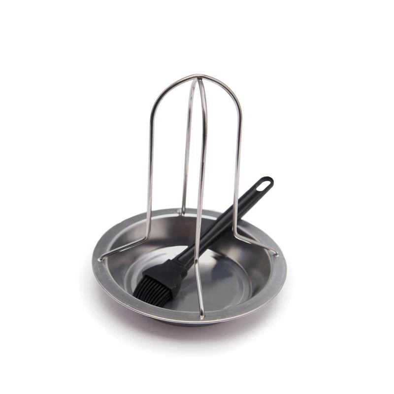 Grillpro GrillPro Stainless Chicken Roaster and Brush