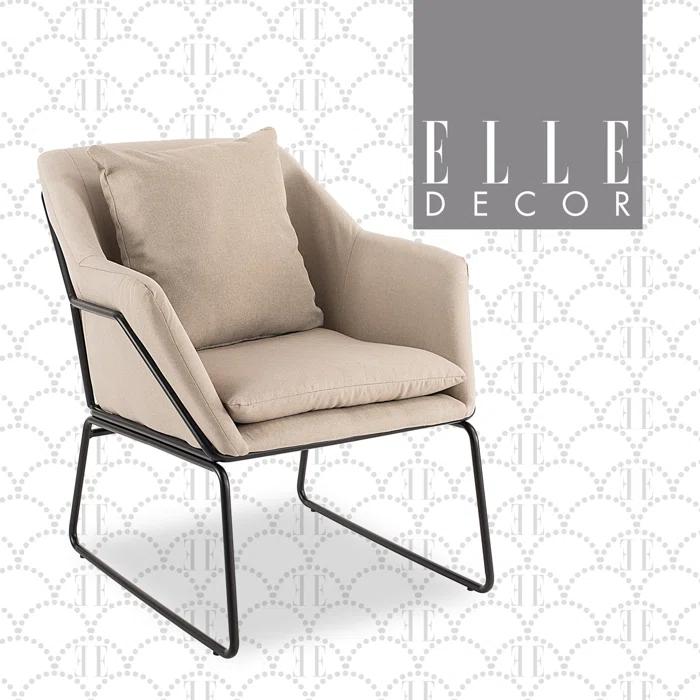 Elle Decor Adore Decor Odile Accent Chair