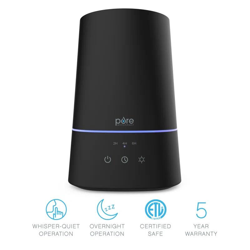 Pure Enrichment Pure Enrichment Hume 3.7 Gallons Cool Mist Ultrasonic Tabletop Humidifier for 300 Cubic Feet