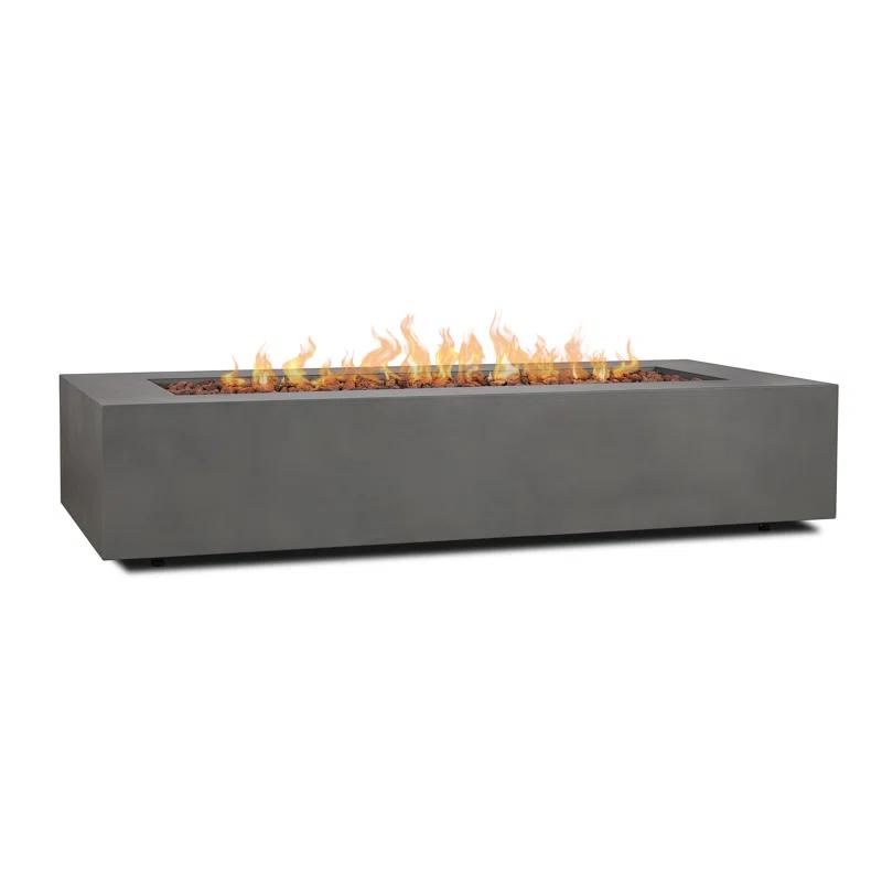 AEGEAN Propane / Natural Gas Outdoor Fire Pit Table