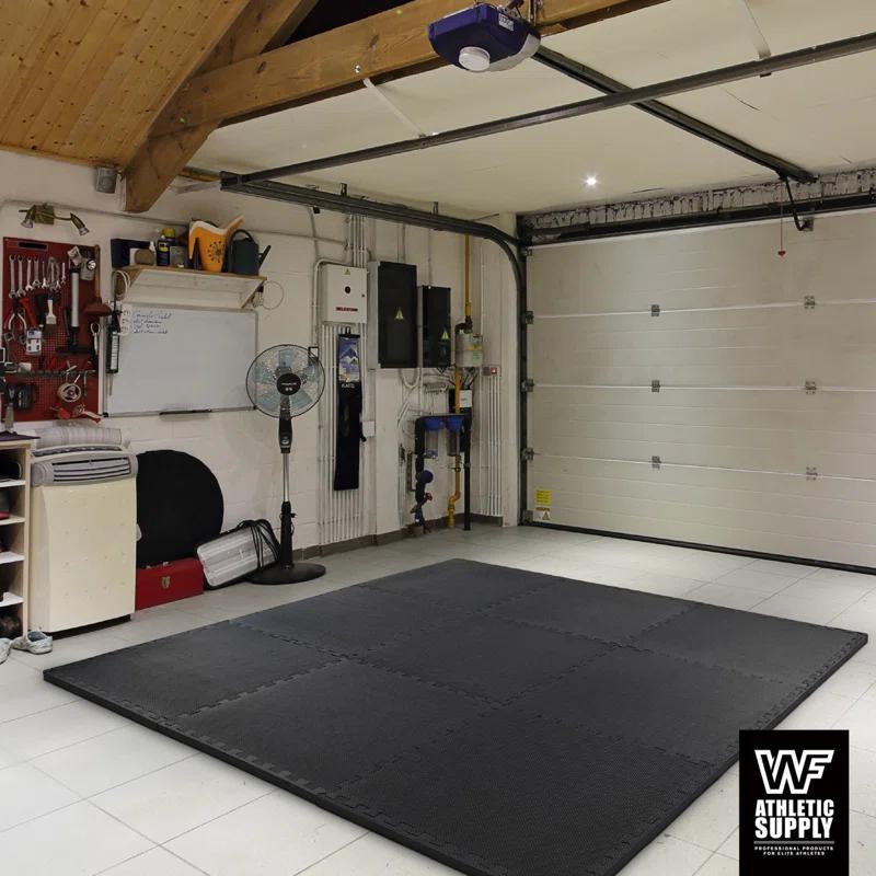 CAP Interlocking Exercise Foam Mats, 24 SQ.FT Diamond, TATAMI, T-Pattern 1/2-Inch Thickness Tiles
