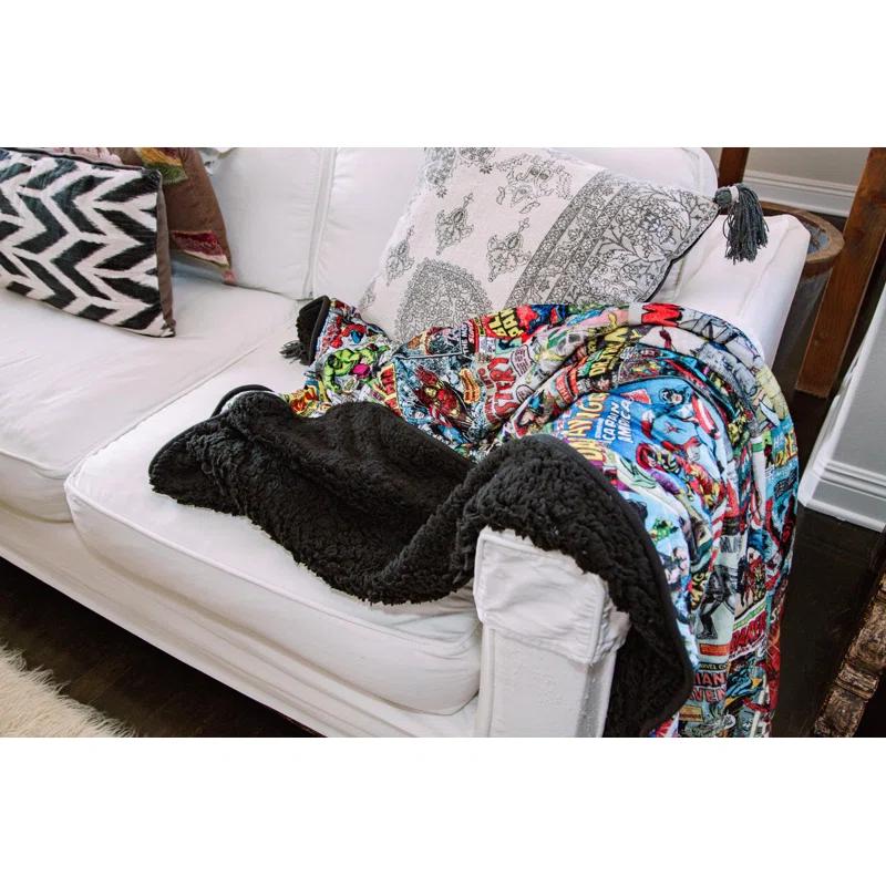 Surreal Entertainment Plain Weave / Muslin Throw Blanket