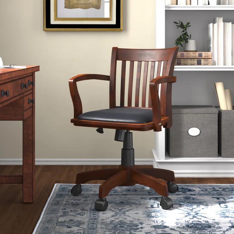 Office Star Products Genevieve Vinyl Bankers Chair
