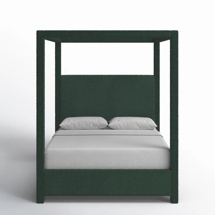 Upholstered Canopy Bed