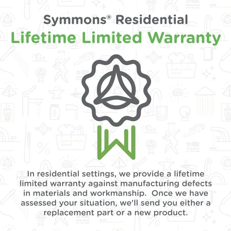 Symmons Duro Single Roll Toilet Paper Holder with Wall Mounting Hardware 363TP-BBZ