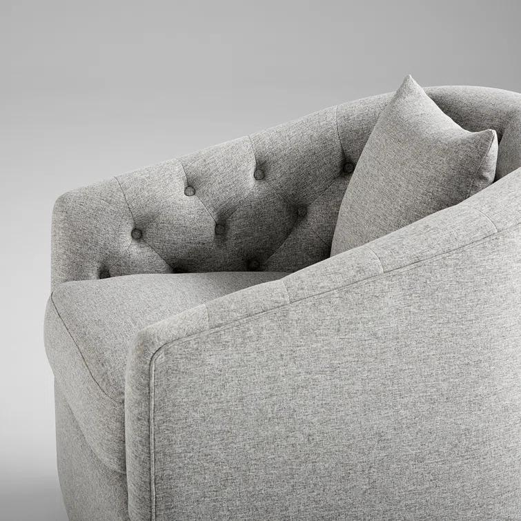 Cyan Design Ocassionelle Upholstered Swivel Armchair