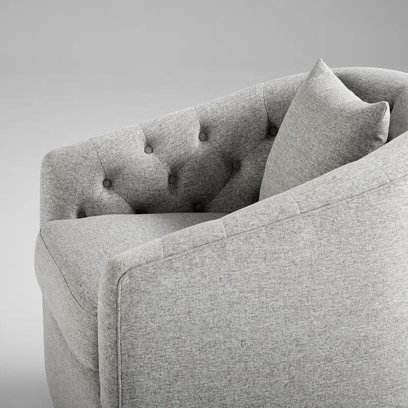 Cyan Design Ocassionelle Upholstered Swivel Armchair