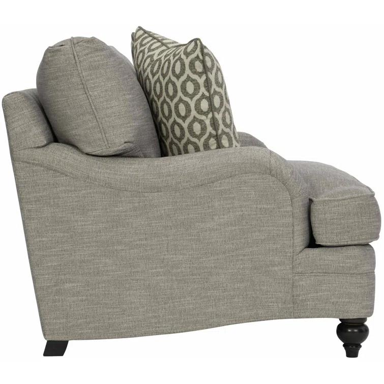 Bernhardt Tarleton 54.5" Wide Polyester Down Cushion Chair and a Half