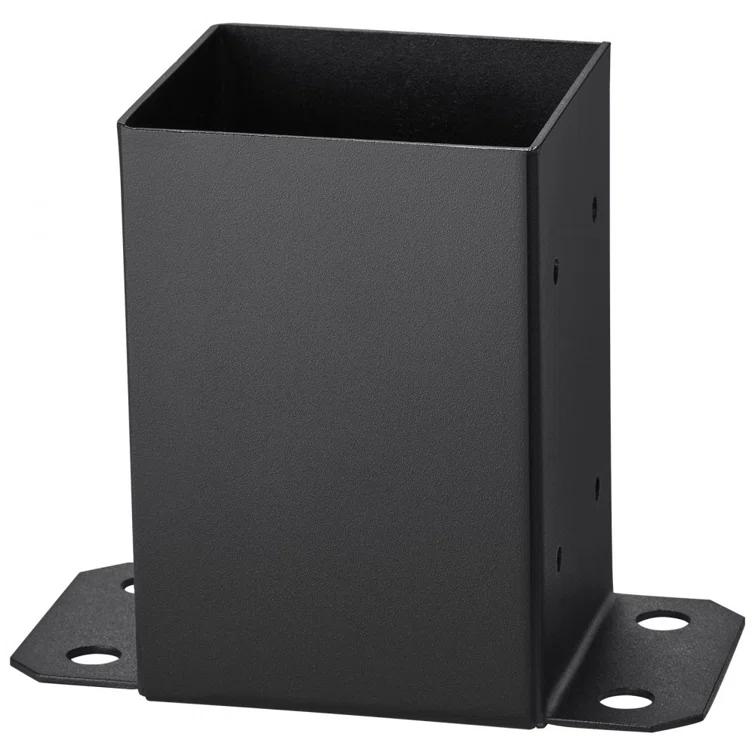 Stellweilan Tessberg 10 Pack 4x4 Post Base Brackets Heavy Duty Wood Post Fence Post Anchor (Set of 10)
