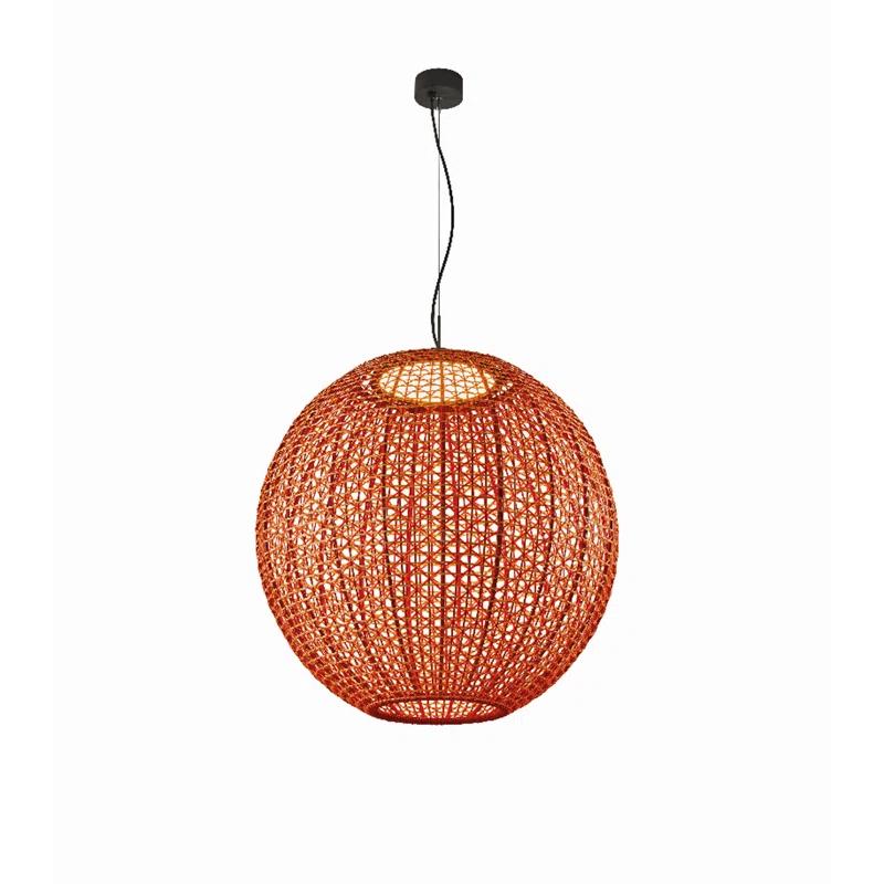 Nans 1 - Light Black LED Sphere Pendant