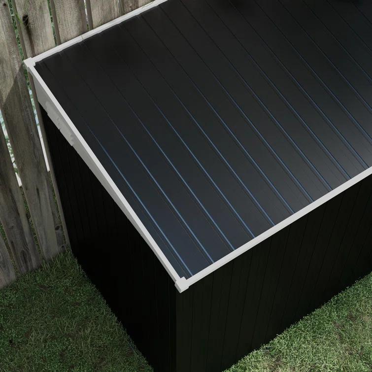Outsunny Metal Lean-to Storage Shed