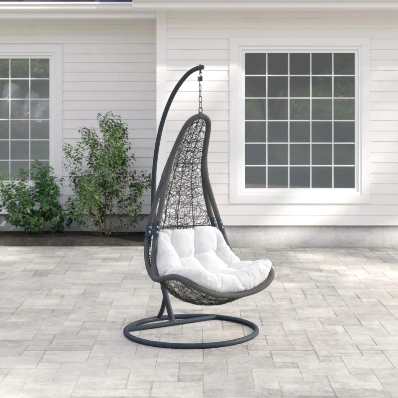Modway Modway Abate Wicker Rattan Outdoor Patio Swing Chair