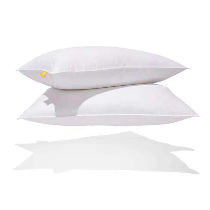 Canadian Down & Feather Company White Feather & Down Pillow - 2 Pack (Set of 2)