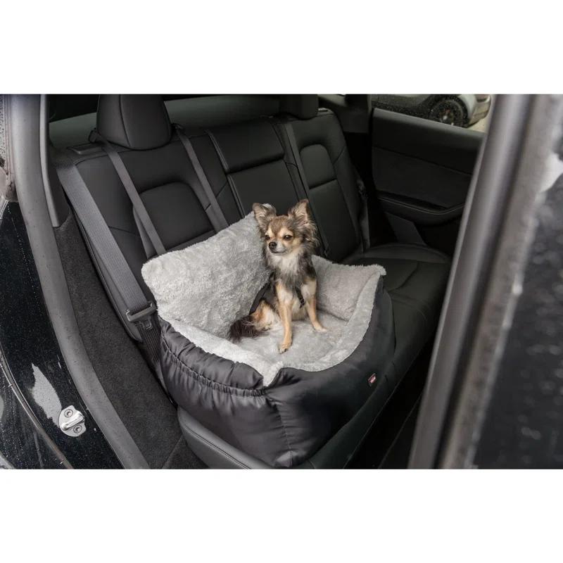 TRIXIE TRIXIE Convertible Lite Dog Car Seat for Small Dogs, Dog Booster Seat, Travel Pet Bed