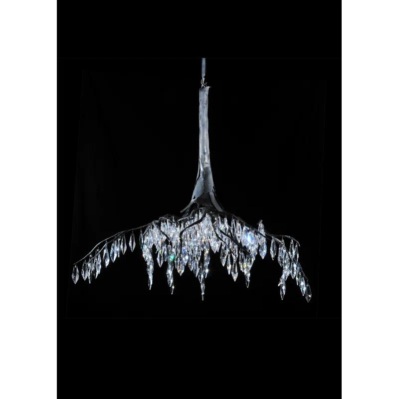 Meyda Lighting Winter At Stillwater Dimmable Geometric Chandelier