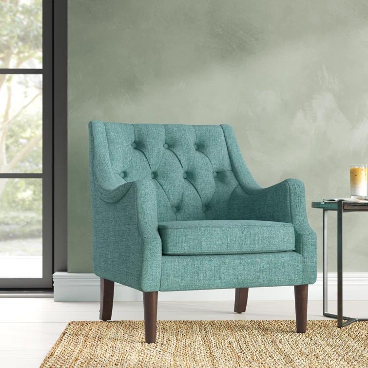 Anatonia 29.25" Wide Tufted Wingback Chair