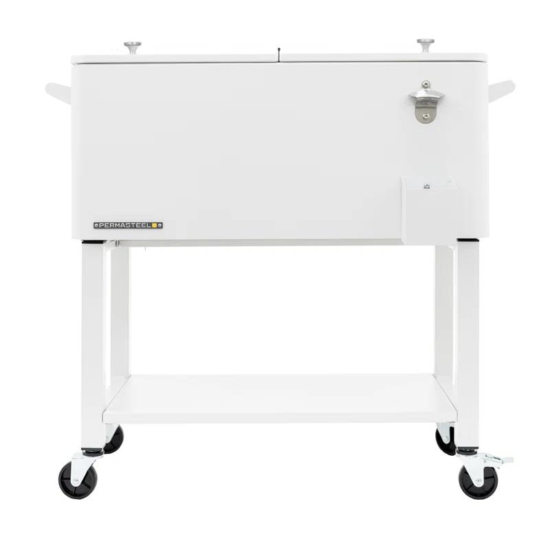 Permasteel 80-Qt Outdoor Patio Cooler with Removable Basin