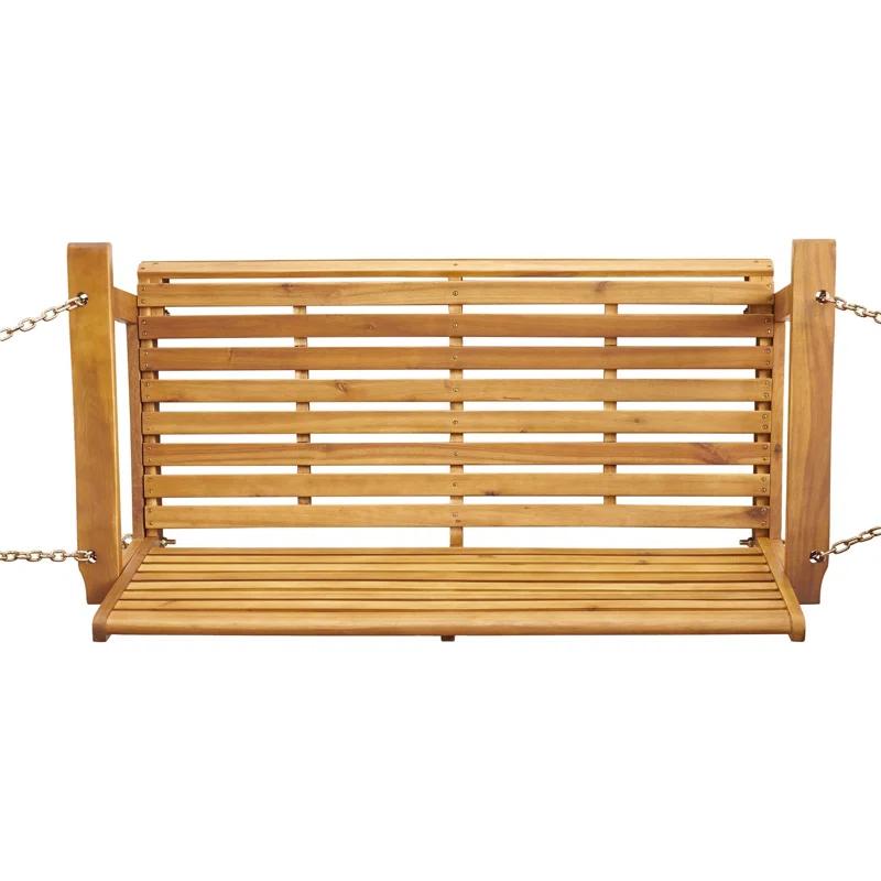 Gracie Oaks Lamp Outdoor Porch Swing