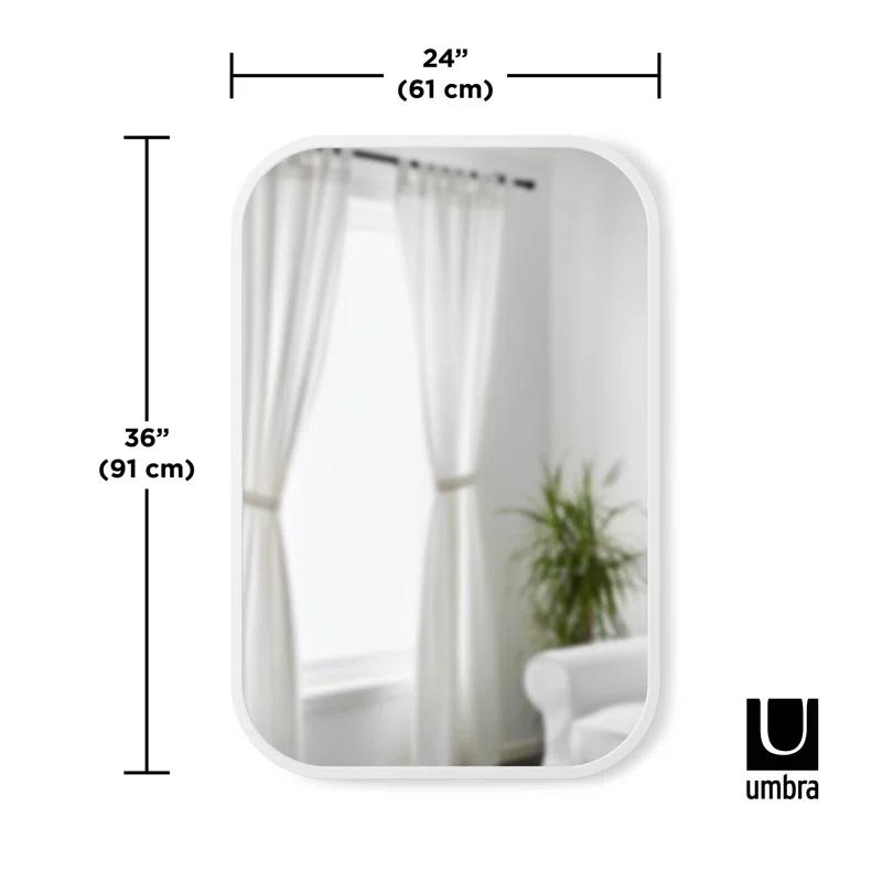 Hub Rubber Flat Mirror