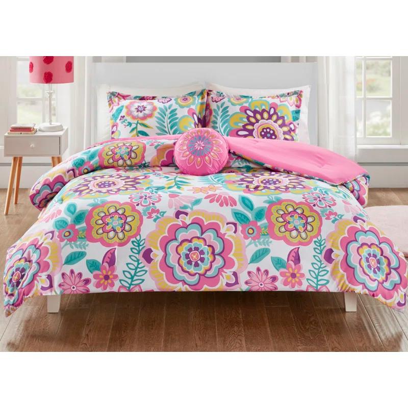Camille Floral Comforter Set