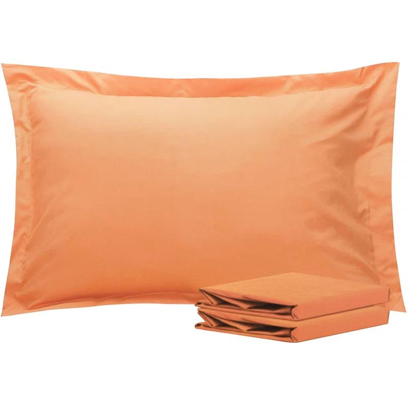 BEFIHO Bed Pillow Shams, 1800 Brushed Microfiber Oxford Pillowcases - NTBAY (Set of 2)