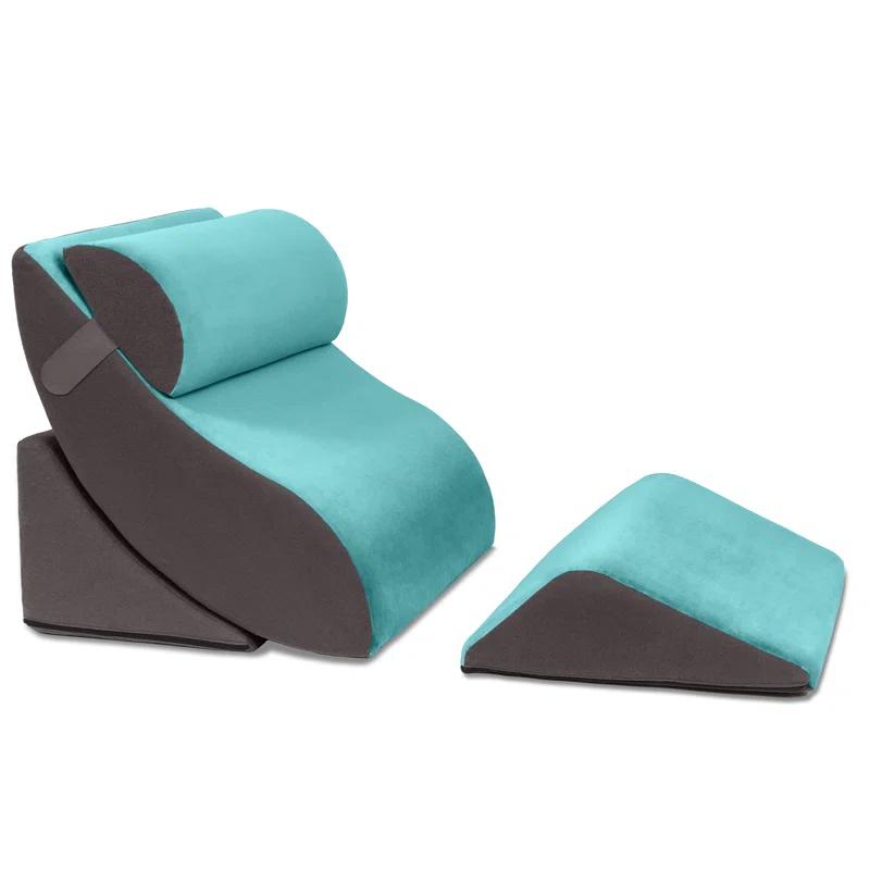 Avana Kind Bed 4-Piece Orthopedic Support Wedge Pillow Comfort System
