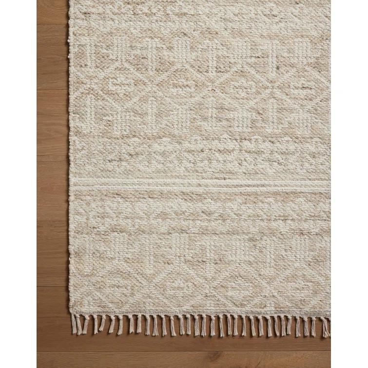 Angela Rose x Loloi Reversible Rivers Sand / Ivory Area Rug & Reviews | Wayfair
