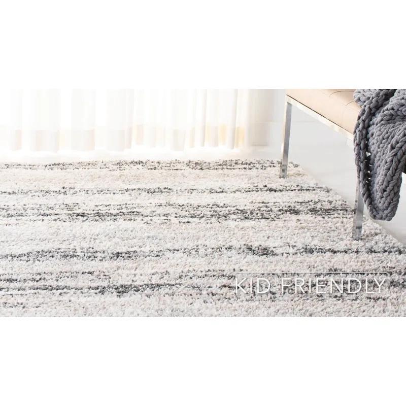 Foundry Select Ashleigh-Louise Shag 800 Performance Striped Rug