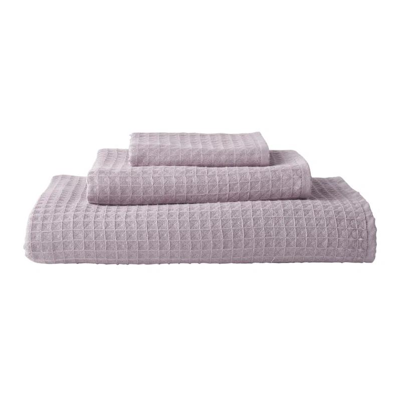Waffle Twist 100% Cotton Bath Towel