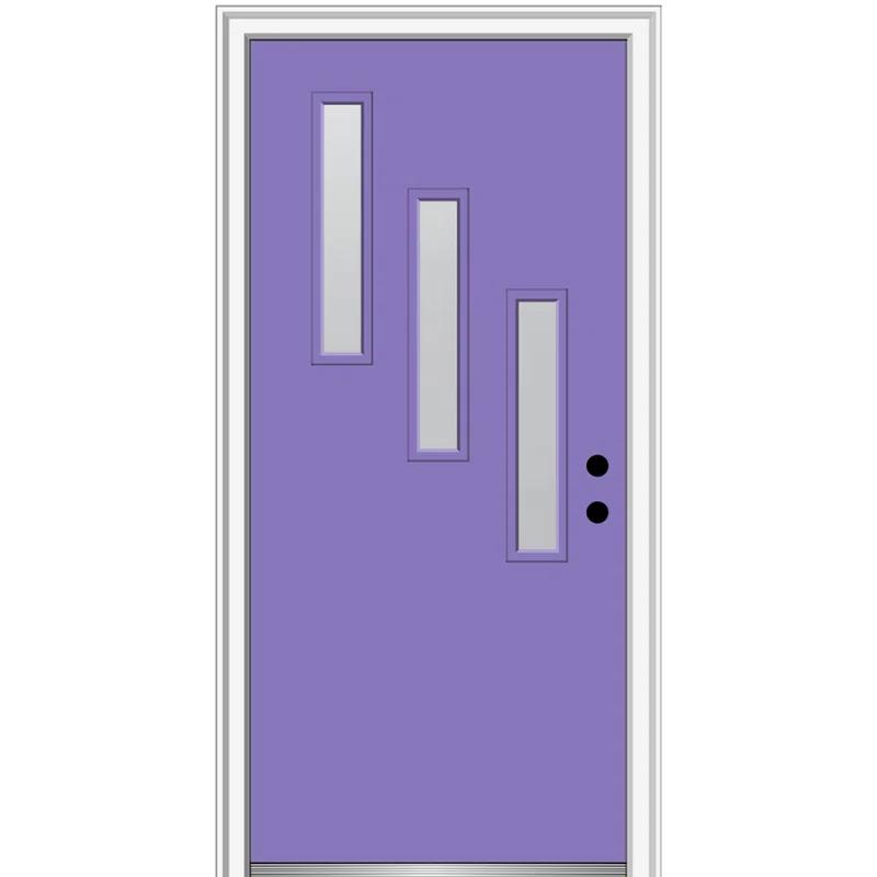MMI DOOR Spotlight 80'' Fiberglass Front Entry Doors