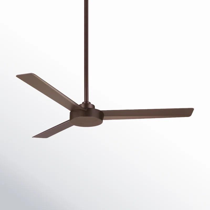 52" Roto 3 - Blade Propeller Ceiling Fan with Wall Control
