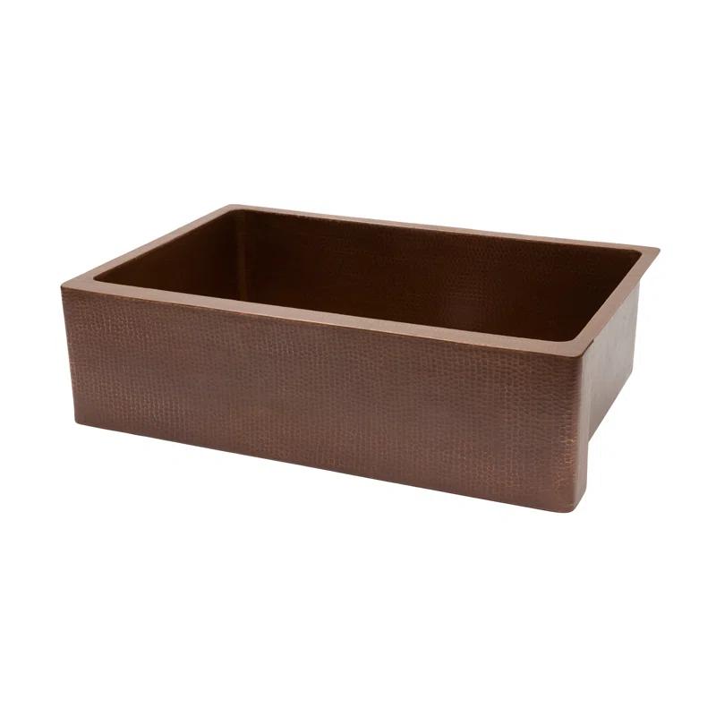 Premier Copper Products 33'' L Kitchen Sink KASB33229
