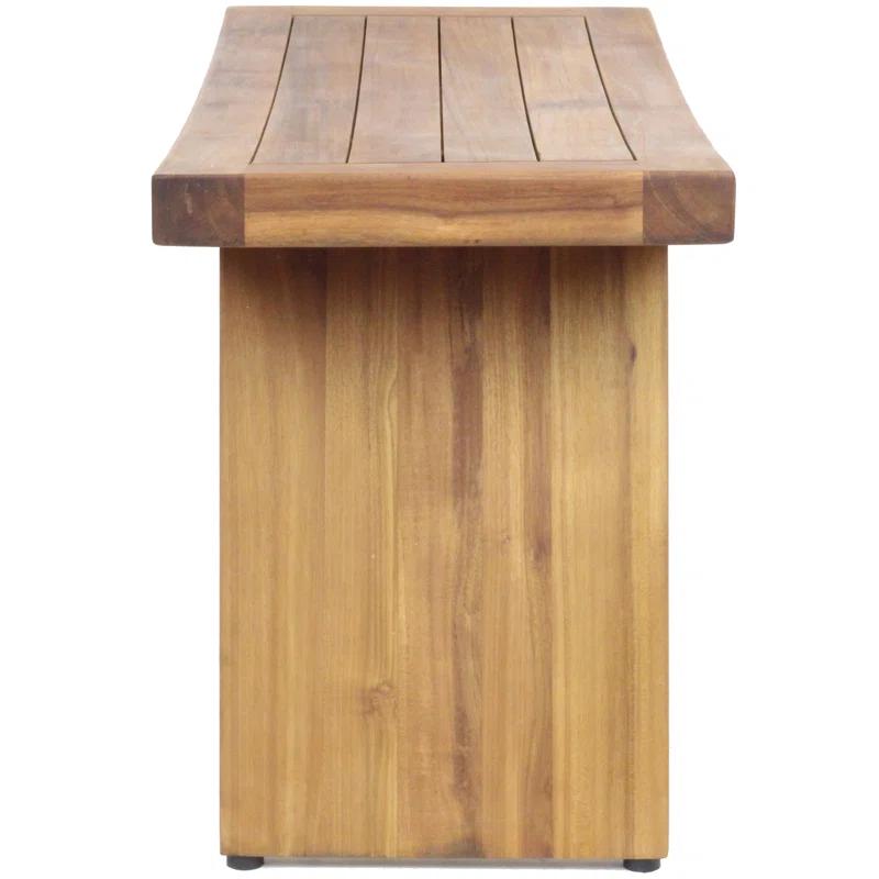 Aqua Teak Asia 29.5'' W Teak Shower Bench