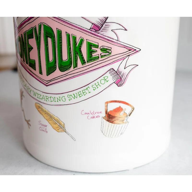 Silver Buffalo Ceramic / Porcelain Jar