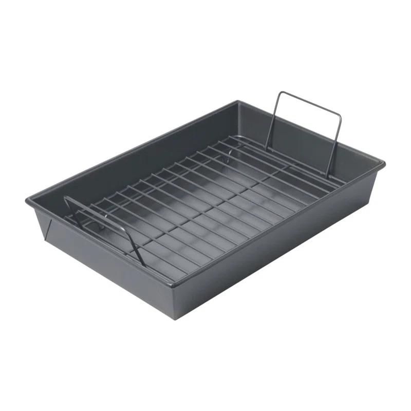 Chicago Metallic Chicago Metallic Professional 13-Inch Non-Stick Roast Pan With Rack