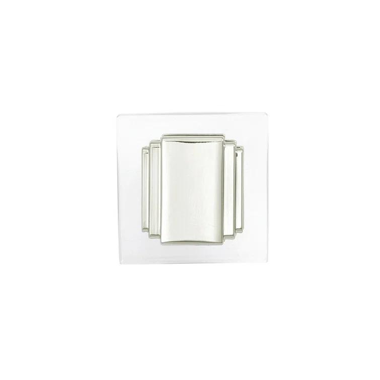 Belleclaire 1-1/4 in. Satin Nickel Square Knob
