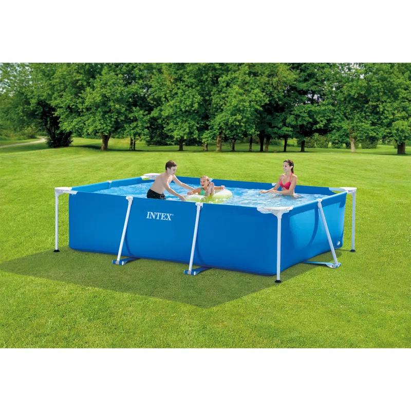 Intex New Intex Rectangular Frame Above Ground Swimming Pool