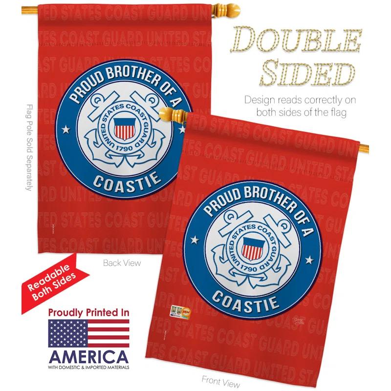 Breeze Decor Double Sided Polyester House Flag